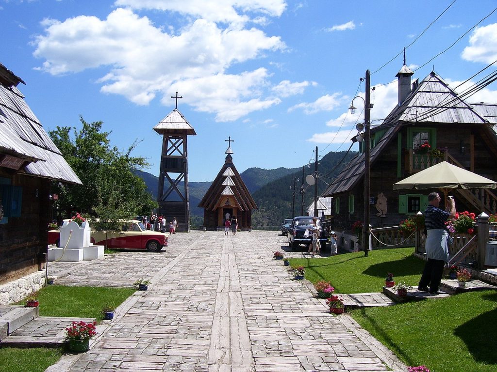Mokra Gora Wooden city