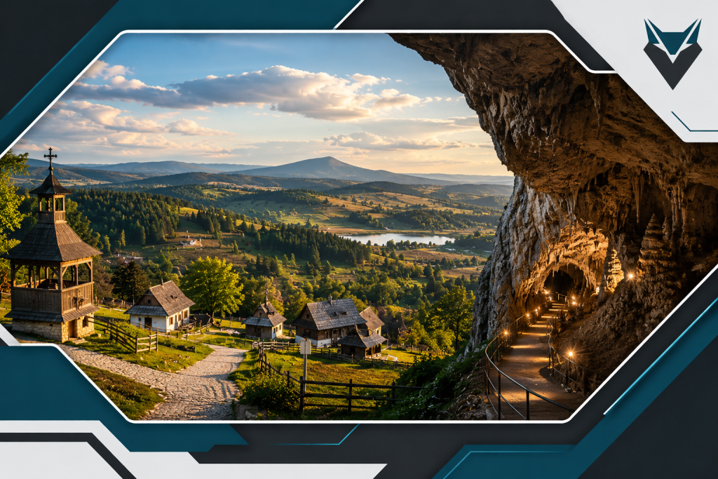 Zlatibor, Stopića Pećina & Sirogojno